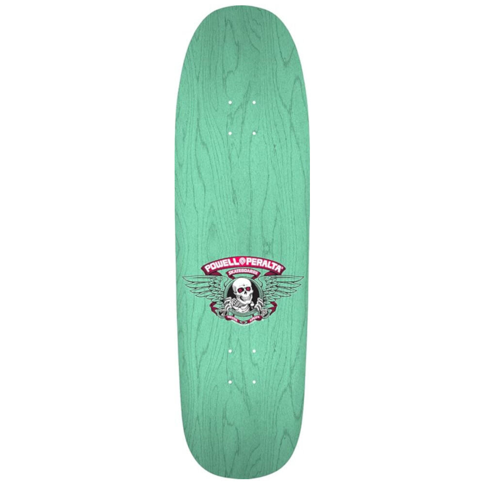 Skateboard Deck O.S. Powell Peralta Caballero Ban This Teal Stain 9.625'' 2/2