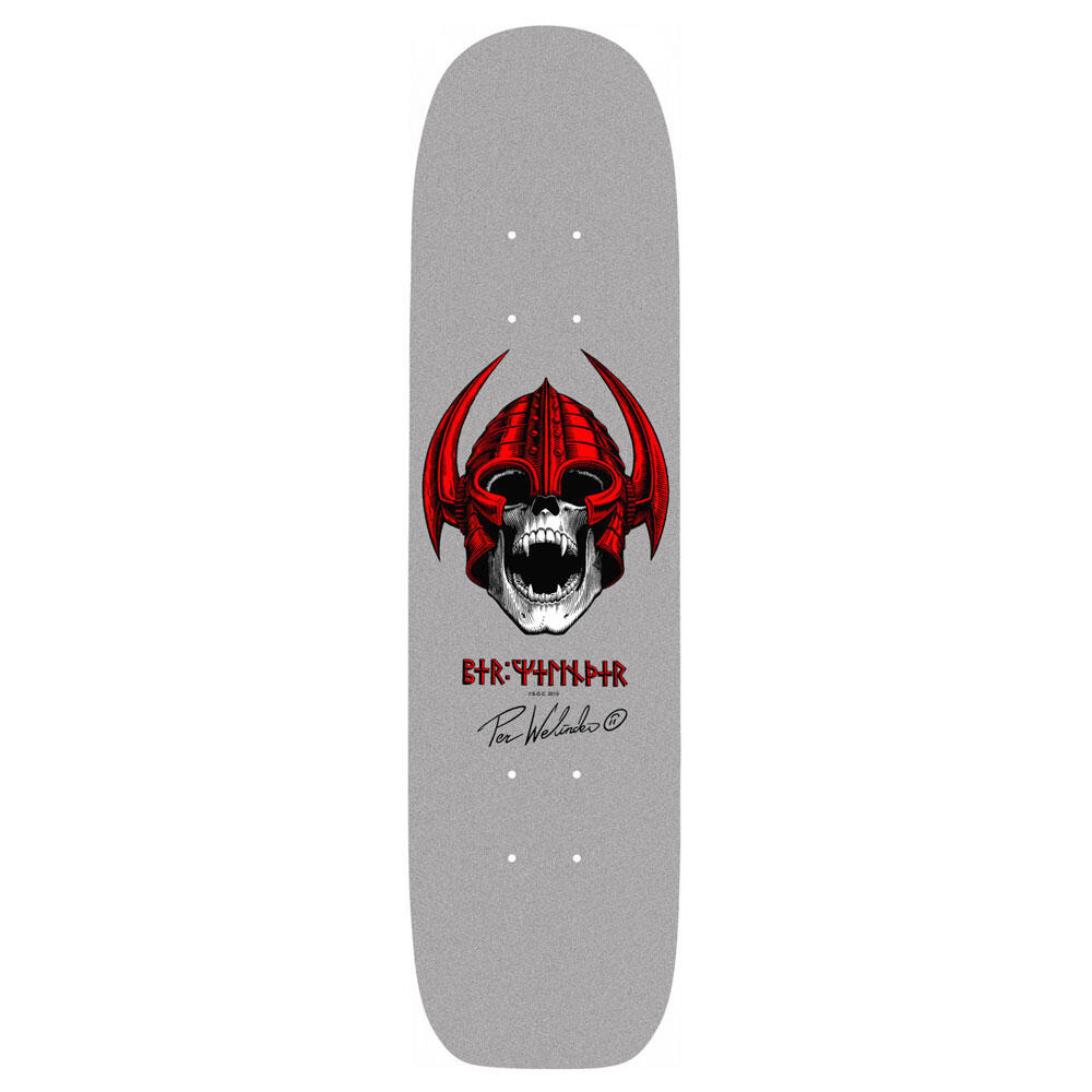POWELL PERALTA Skatebaord Deck Old School Powell Peralta O.S. Welinder Freestyle Silver 7.25''