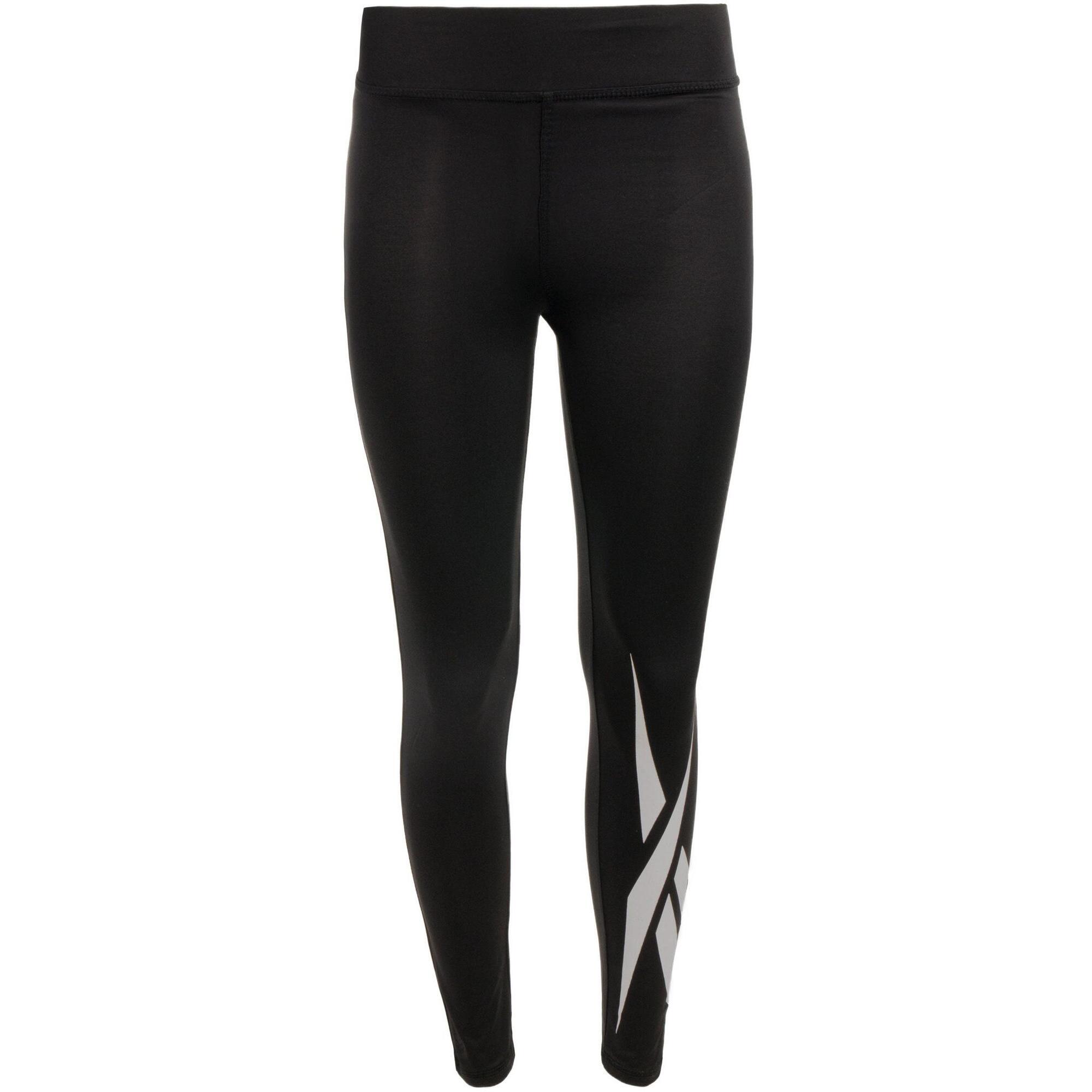 Legginsy Reebok Jr Vector Czarne 140 - Wygoda i Swoboda Ruchu