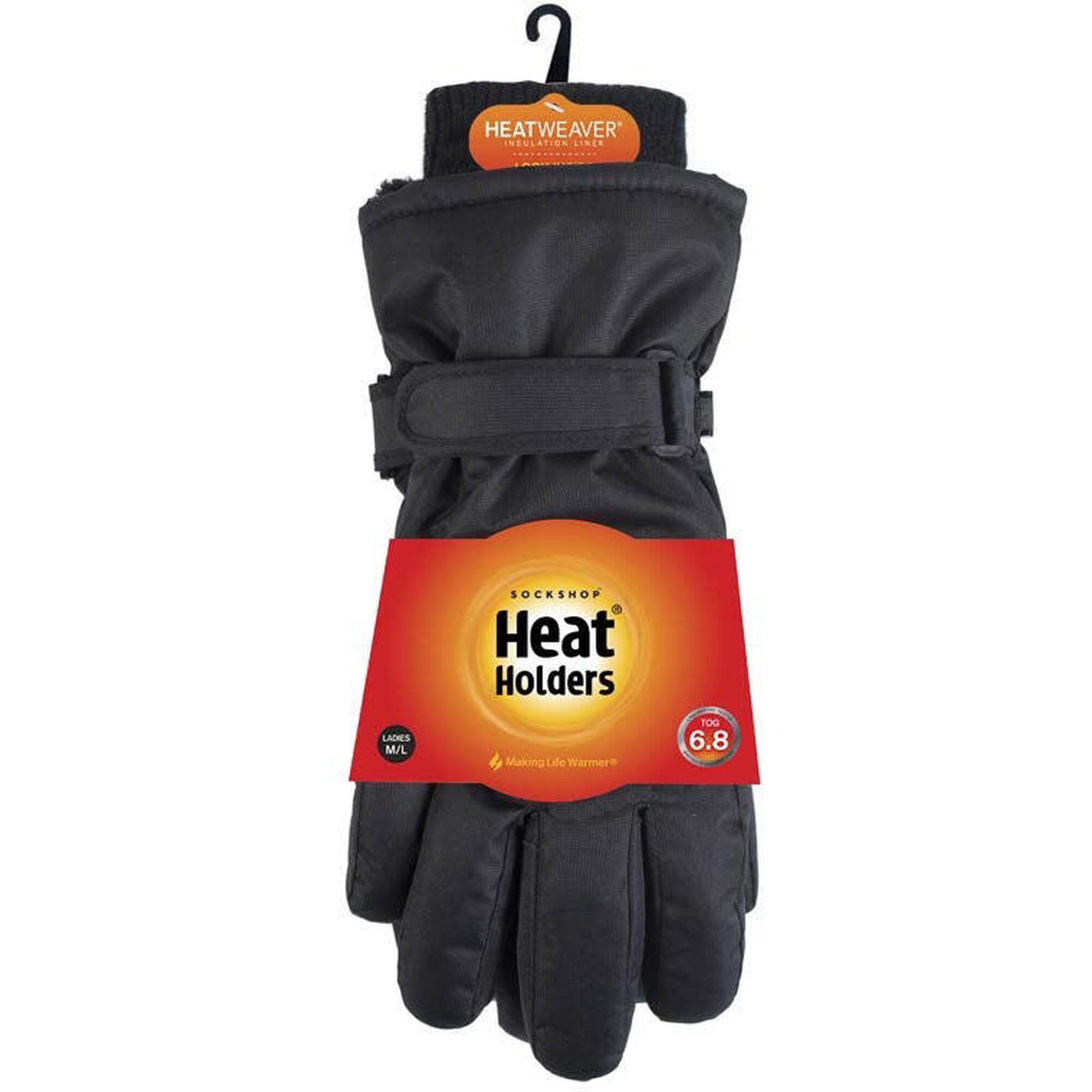 Heat Holders - Gants De Ski Éléganstes Noirs Pour Femmes - Chauds Et Confortables - Gants - Noir - M-l - Decathlon