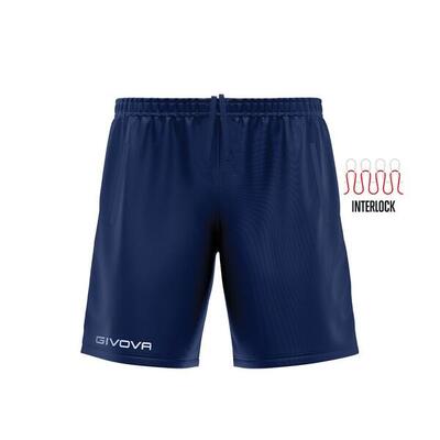 Givova sport shorts voor mannen. vrouwen en kinderen in blauw