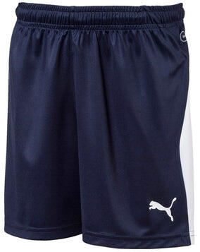PUMA Pantalones cortos de fútbol infantil Puma Liga 140 - Comodidad y Rendimiento