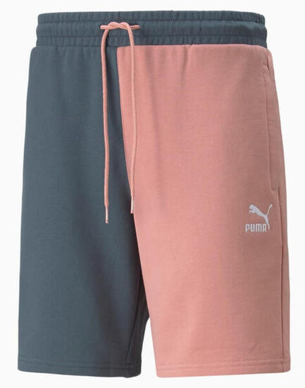 Pantalones cortos Puma Classics para hombres - Mezcla de algodón oscuro