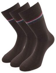Chaussettes Classiques U.S. Polo Assn. en Coton - 3 Paires Brown 39-42