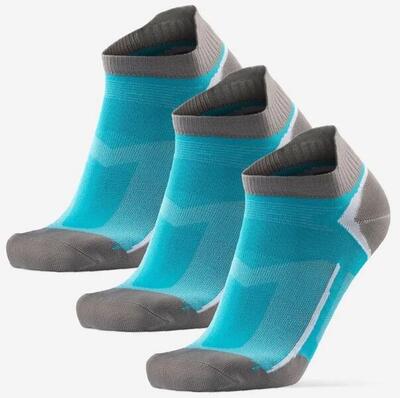 Dänisches Laufsocken Paket - 3 Paar Carib Blau 43-47