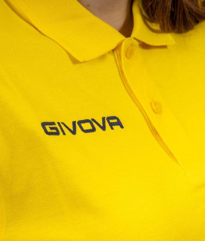 Poloshirt Givova Polo Cotone Piquet Sommergelb 2/3
