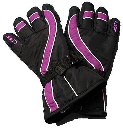 Damen Ski Handschuhe Loep Viola XL - Warm und Wasserdicht