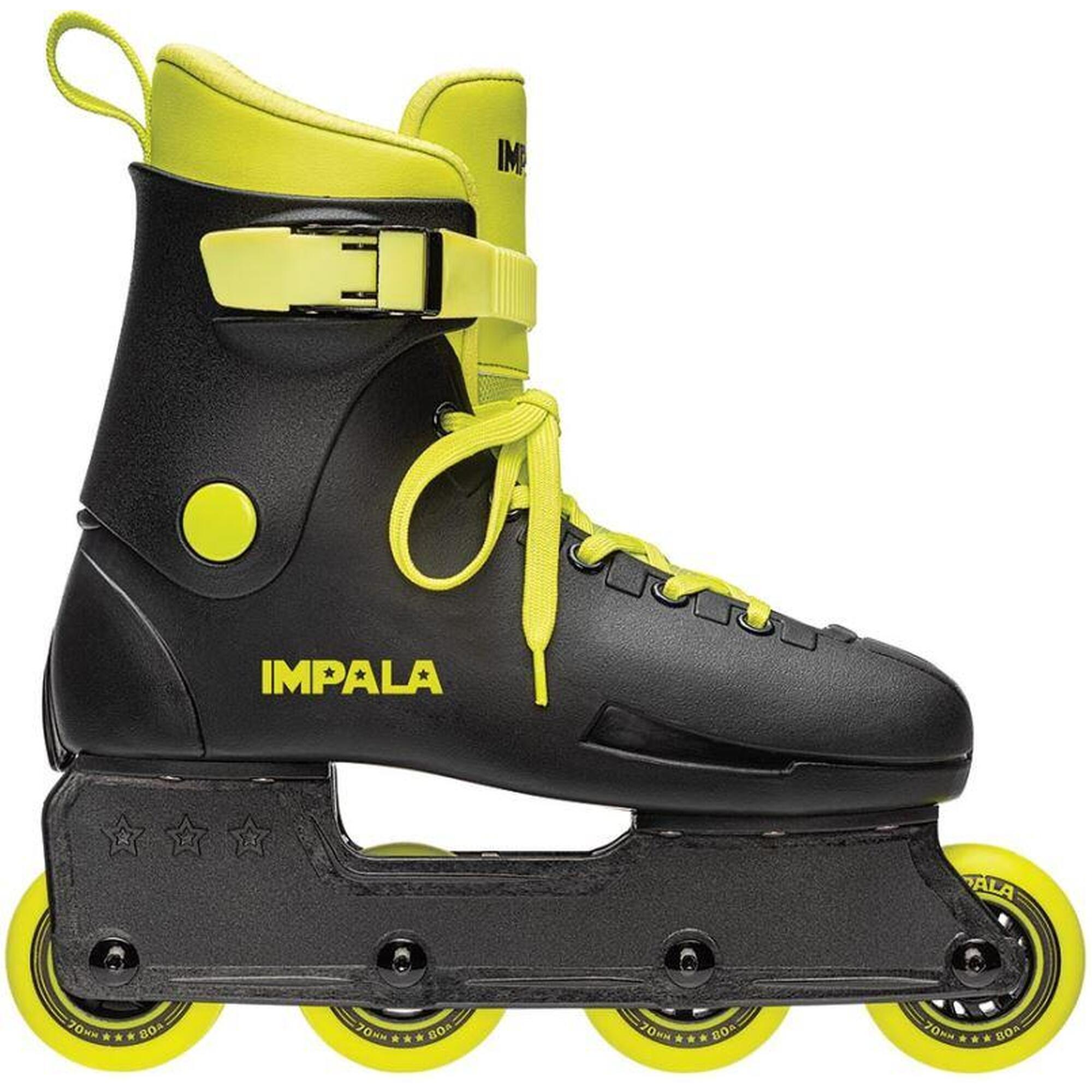 IMPALA Kolečkové brusle Impala Lightspeed Inline Černý Fluor, velikost 37