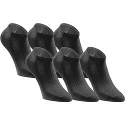 Chaussettes noires tastiques 6 pack-cadeaux Taille 43-46