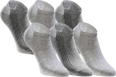 Geschenkbox Tastiq Graue Socken - 6 Paar Größe 43-46