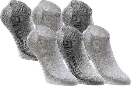 Boîte-cadeau de chaussettes grises Tastiq 6 pour hommes