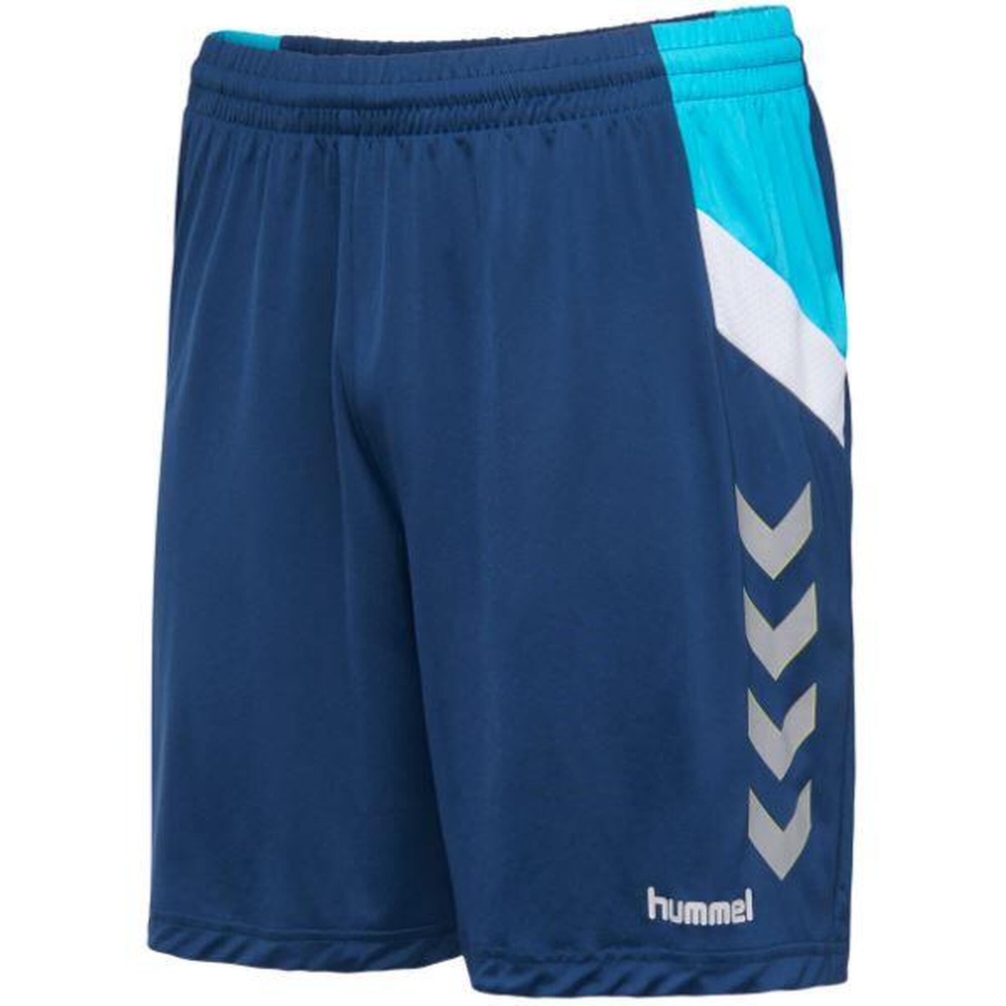 Szorty Hummel Move Tech Poly Junior Niebieskie 116 - Komfort i Styl