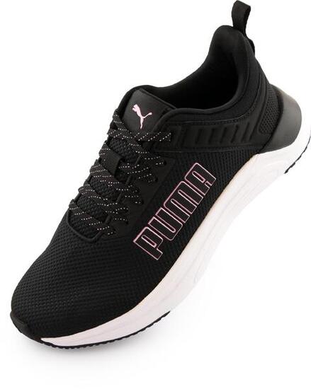 Zapatos Deportivos Unisex Puma Softride Astro - Negro/Coral 36