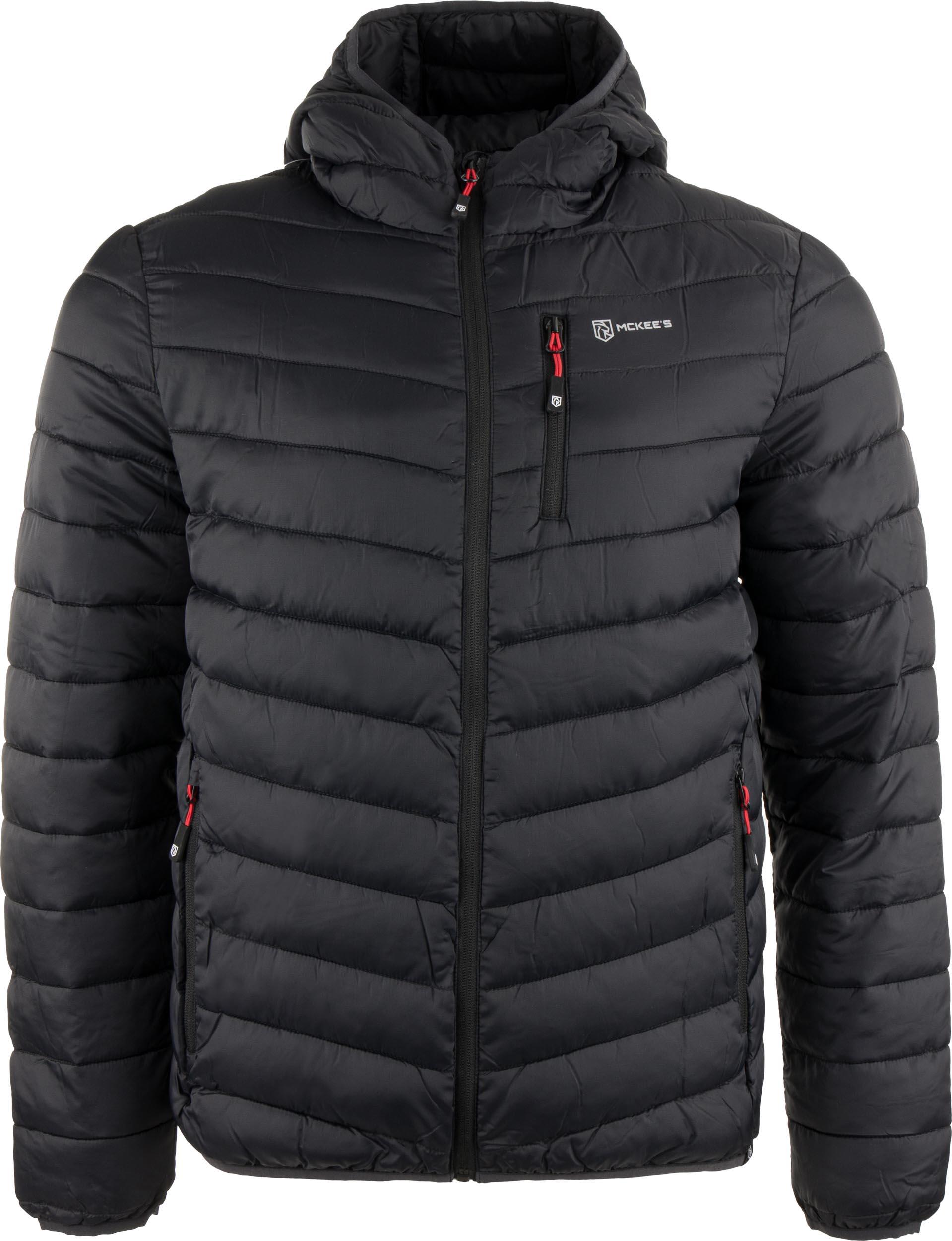 MUNKEES Wasserdichte Herren Winterjacke McKees Fiordi schwarz