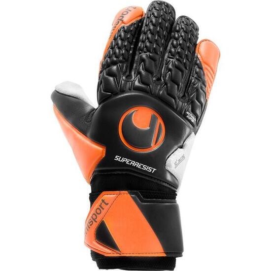 Guanti da Portiere Uhlsport Super Grip+ Nero/Arancione