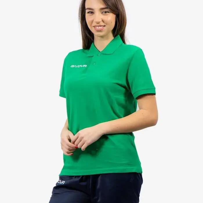 Poloshirt Givova Polo Cotone Piquet Zomergroen