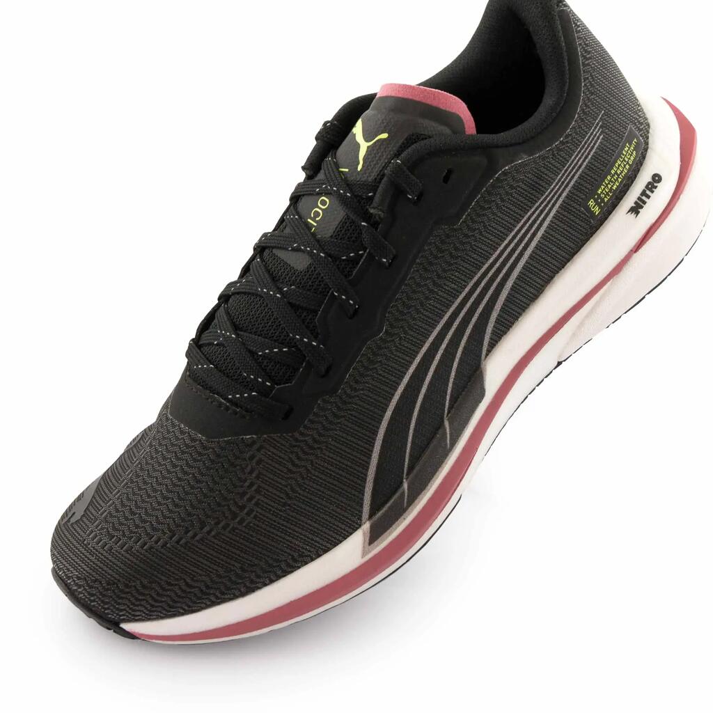 PUMA Nitro WTR Women's Running Shoes — Black/Lilac, EU 37