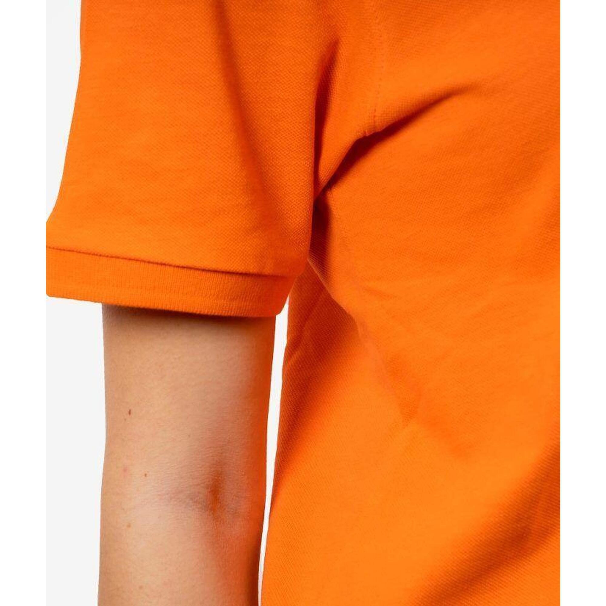 Tricou Polo Givova Cotone Piquet Portocaliu