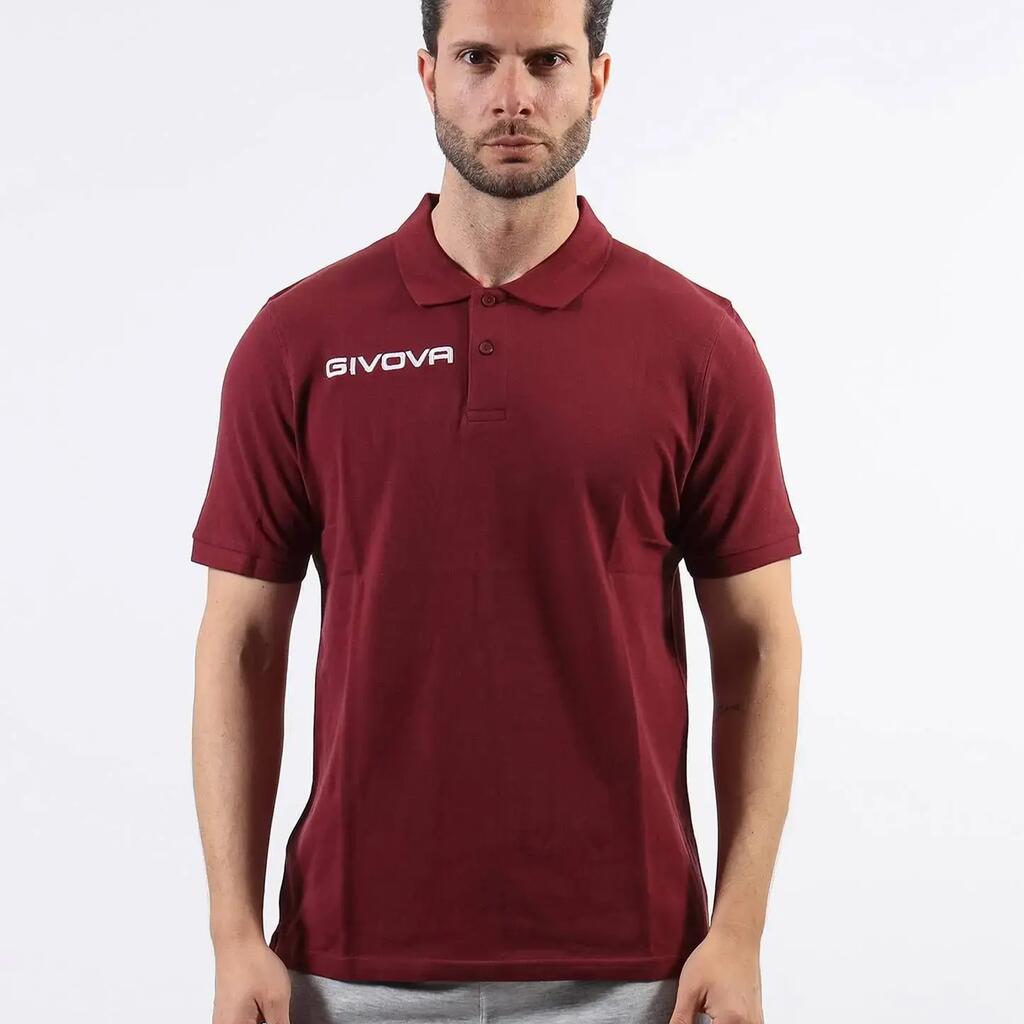 Givova Polo Cotone Piquet Summer Red