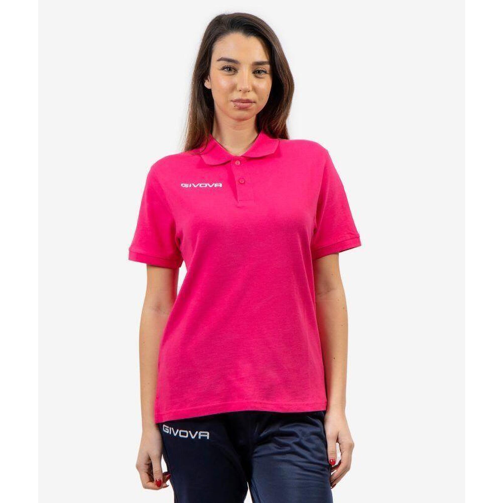 Givova - Polo Donna Givova Fuxia - Chemise Manches Courtes - Multicolore - 48 Xl - Decathlon