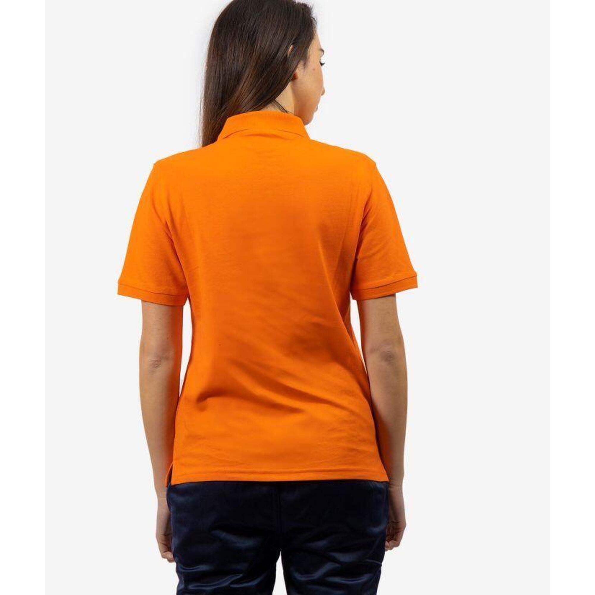 Tricou Polo Givova Cotone Piquet Portocaliu
