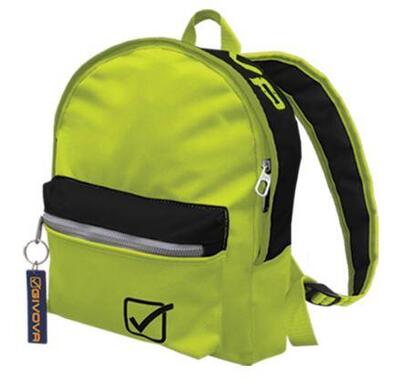 Givova University Rucksack Yellow -Black - langlebig und geräumig