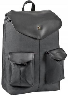 Zaino elegante Wenger Mariejo 14 per donne - Design floreale nero
