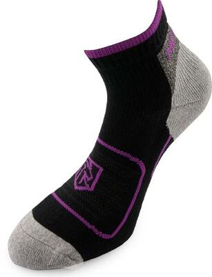 Calzini McKees Donna Nero-Viola 36-38 in Cotone e Comfort