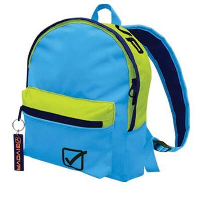 Givova University Rucksack Turquoise-Geel Fluo, sportlich und geräumig