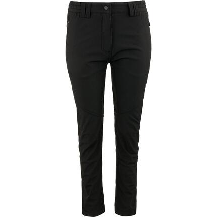 Damskie Spodnie Softshell McKees Falzarego Czarne L - Wodoodporne