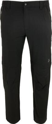 2-in-1 Wandernhose Athl DPT Agostino Schwarz 46 - Sportlich und Komfortabel