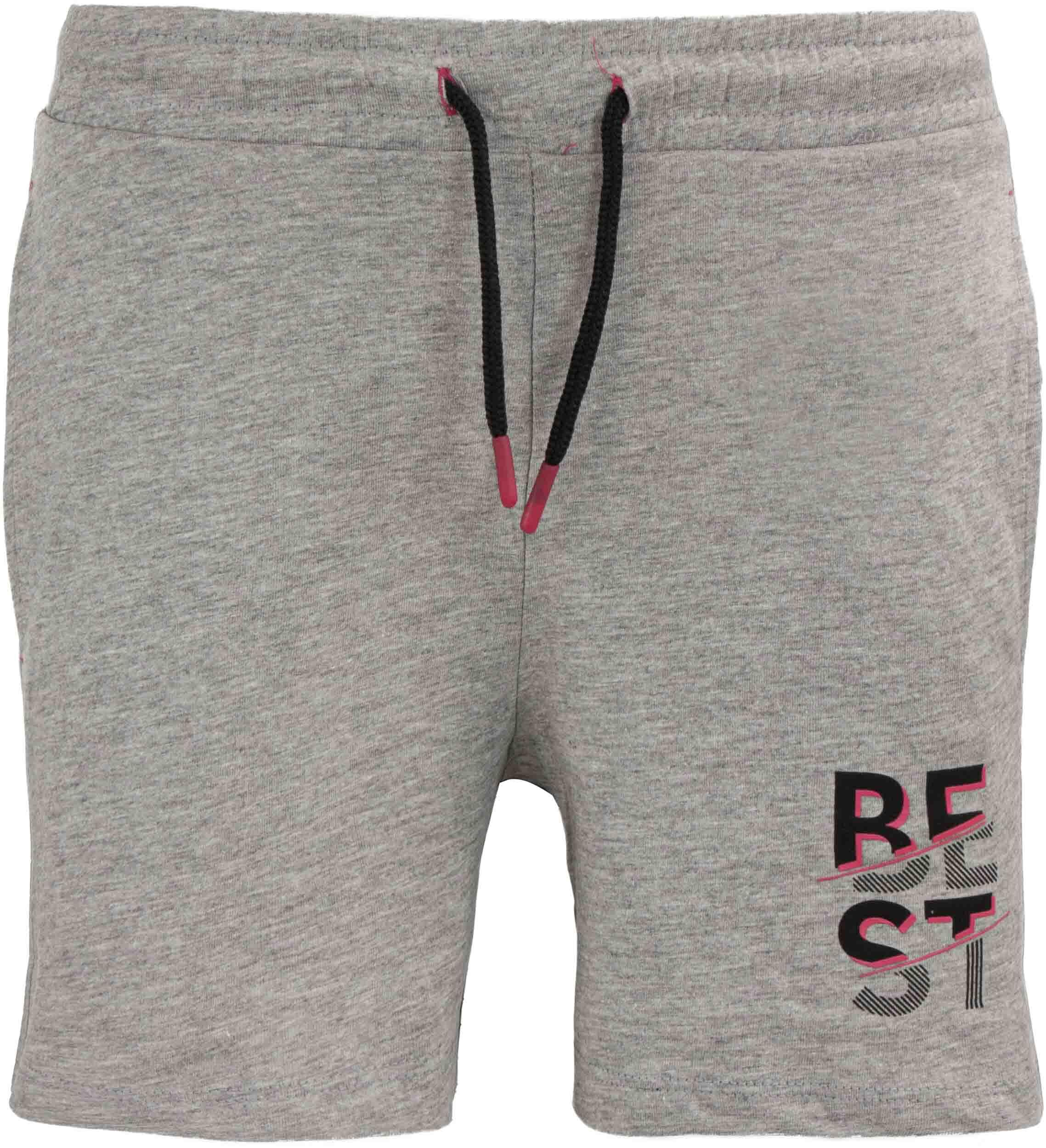 Shorts femininos bergamo melange - respirável e flexível para atividades leves