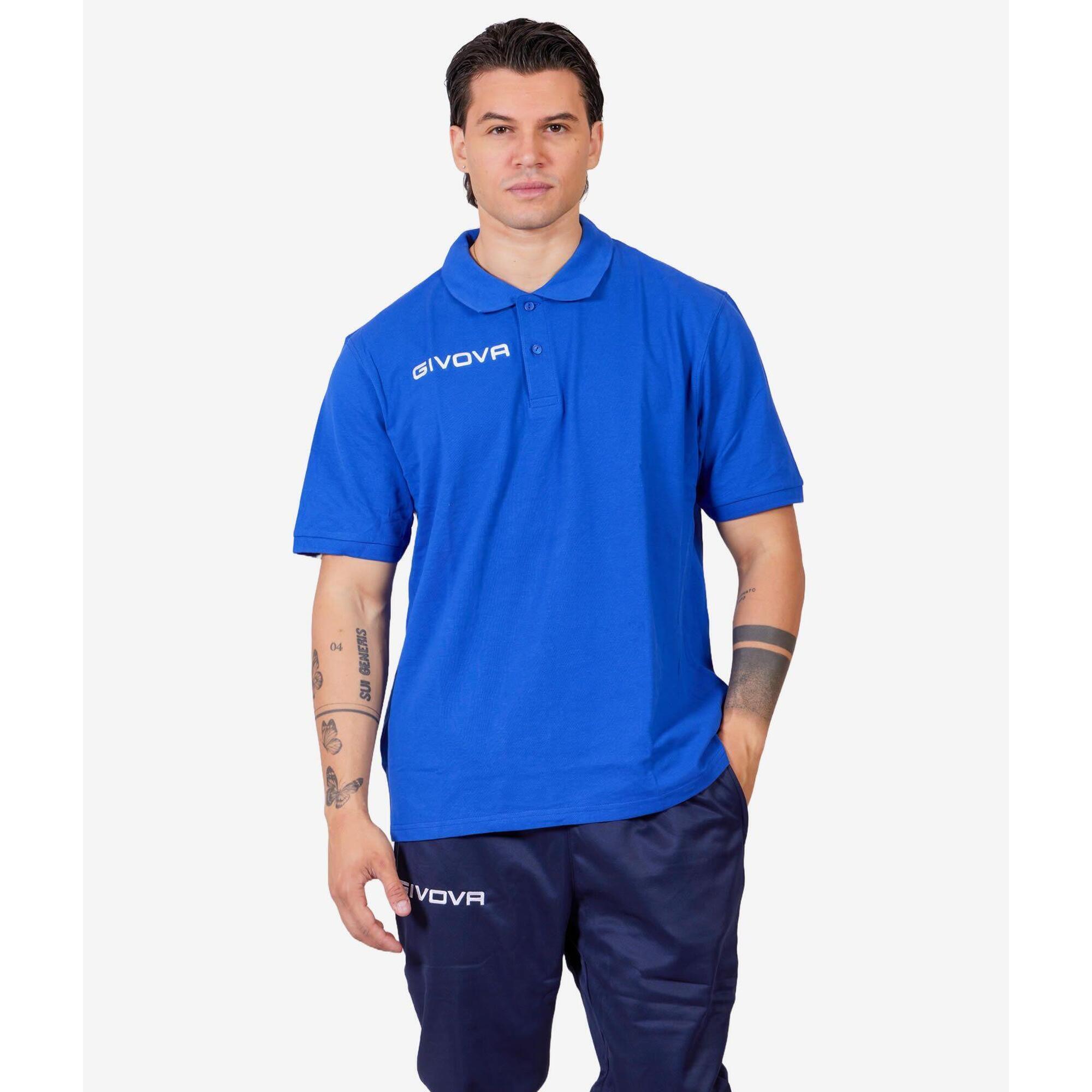 GIVOVA Letní Polo Givova z Bavlny Piquet 4XL - Komfort a Styl