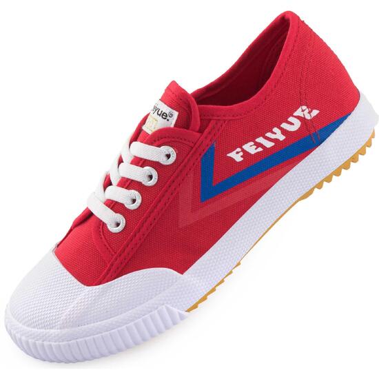 Buty Feiyue Jr Canvas dla dzieci - Czerwone - Rozmiar 30