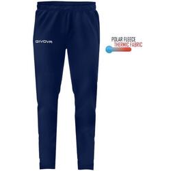 Pantalon de sport Givova Panta Cuba en bleu marine 2XS