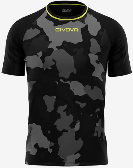 Givova Army Herren T-Shirt Grau M - Sportlich und Atmungsaktiv