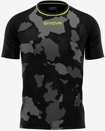 Givova Army Herren T-Shirt Grau M - Sportlich und Atmungsaktiv