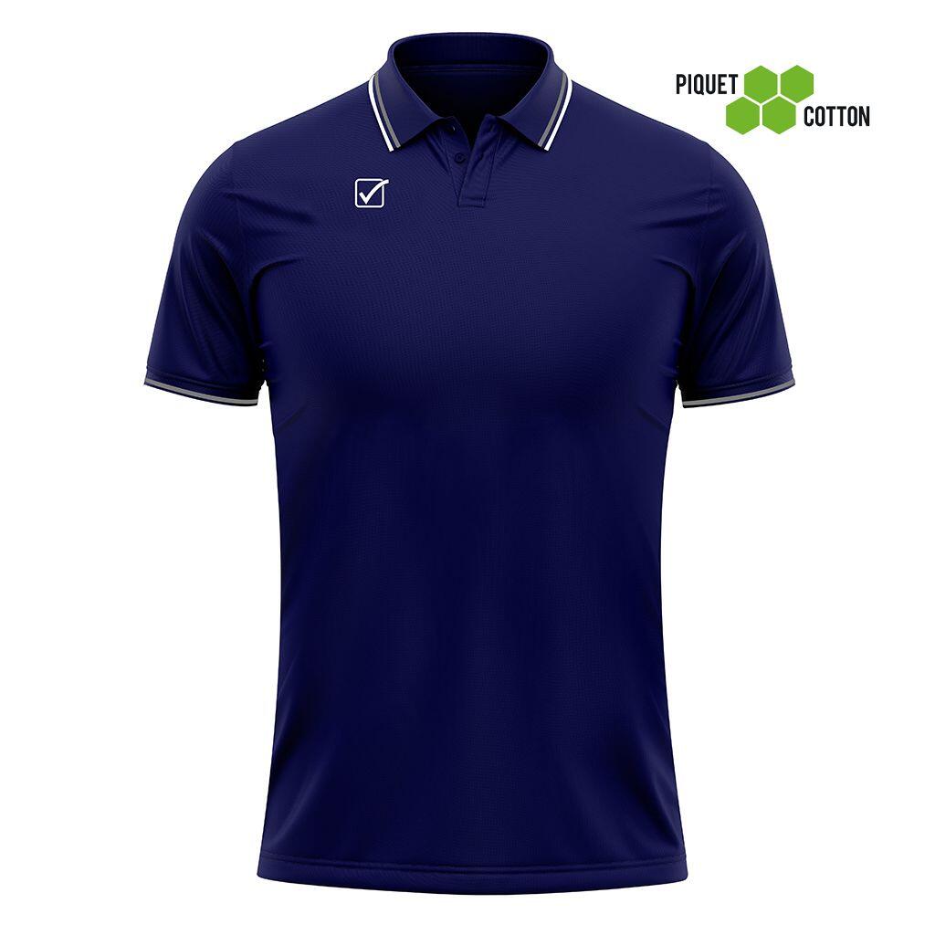 Polo Givova unissex 100% algodão piqué. 2/3