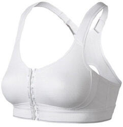 Soutien-gorge de sport Odlo Power Front Fit blanc 75E - Confort et maintien