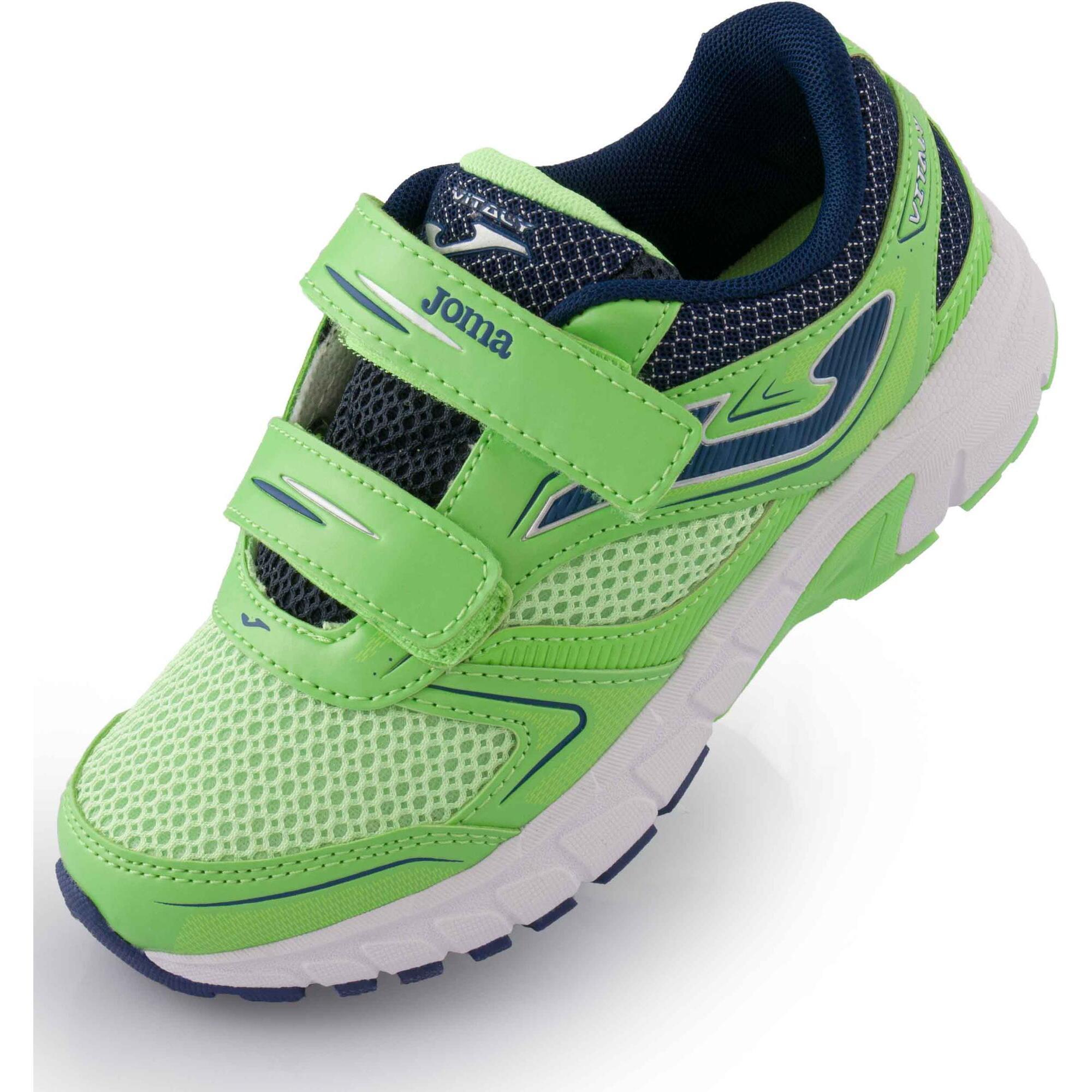 Joma Valy Jr 2211 Buty Dziecięce - Wygodne i Kolorowe, Zielony/Niebieski