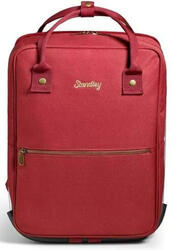 Sac à dos standley leanbag rouge - conception durable et ergonomique