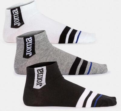 Joma Beta Socks White-Gray-Black 43-46 Avistable y sostenible
