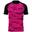 Tricou Sportiv Givova Pixel pentru Femei Fuxia-Zwart