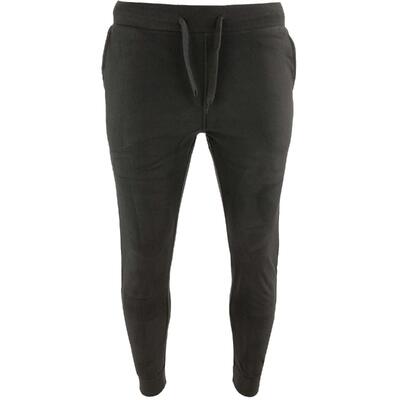 Męskie spodnie treningowe z polaru antracytowego