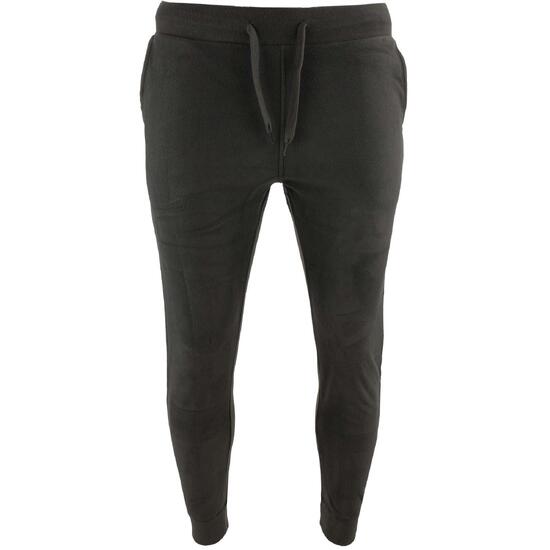 Męskie spodnie treningowe z polaru antracytowego