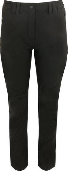 Glemo Miura Pantaloni Softshell Donna Nero EU 46 - Antivento e Flessibili