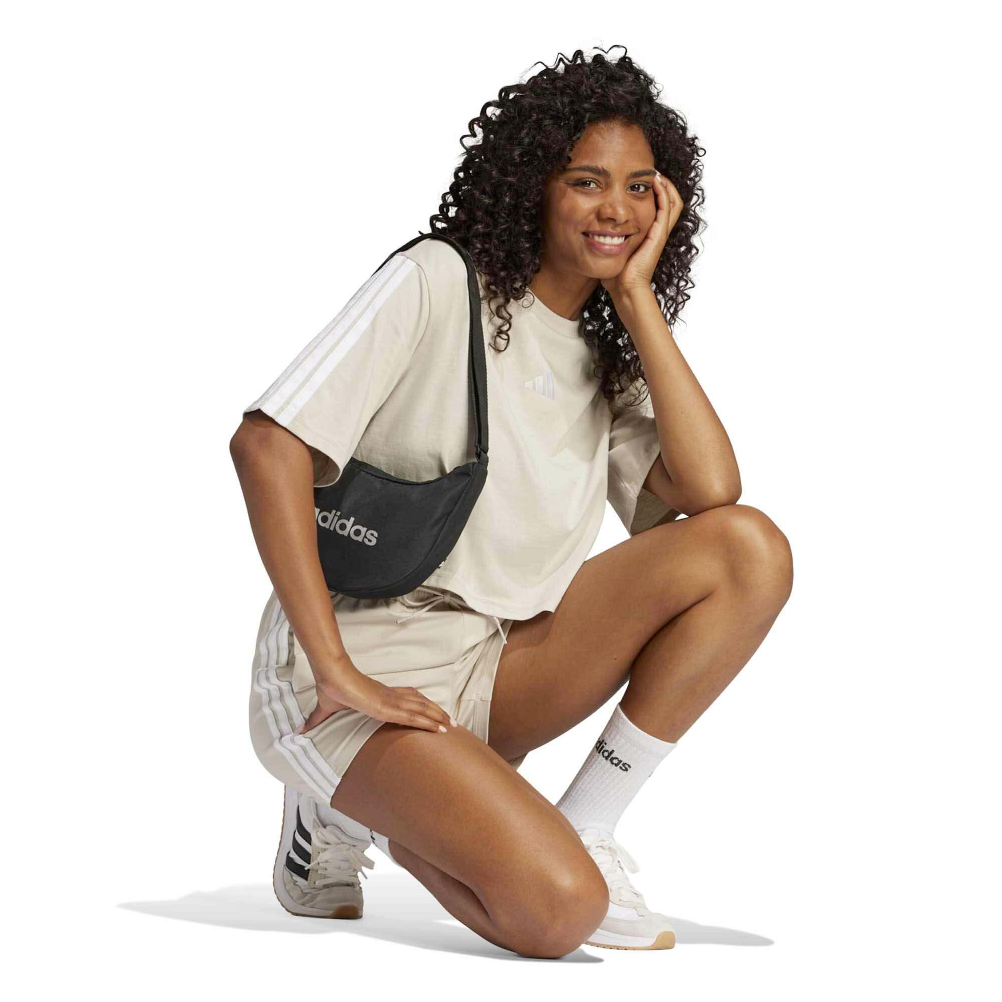 Pantaloni Corti Adidas Sport W 3S Sj Sho Donna 5/6