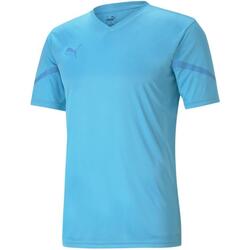T-shirt Puma Teamflash Bleu Atol pour Hommes - Confort Sportif