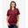 Tricou sport Givova One Microforata Burgundy