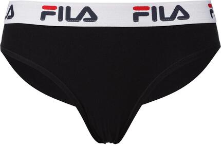 T-shirt en coton stretch Fila Black L - Confort et Élégance